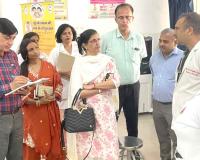 नागरिक अस्पताल का औचक निरीक्षण: सी.एम.ओ. अंबाला ने स्वास्थ्य सेवाओं और व्यवस्थाओं की सराहना की