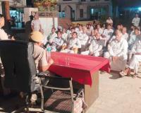 नशा मुक्ति और साइबर सुरक्षा पर किया जागरूक, धन्नासर गांव में लगी पुलिस की 'रात्रि चौपाल'