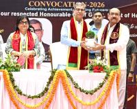 राज्यपाल ने पीजीआईएमएस के 5वे दीक्षांत समारोह में 950 विद्यार्थियों को बांटी डिग्री
