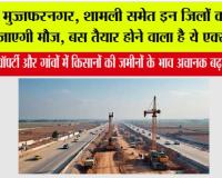 UP Expressway: मुज्जफरनगर, शामली समेत इन जिलों की हो जाएगी मौज, बस तैयार होने वाला है ये एक्सप्रेसवे