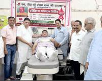 Blood Donation Camp: स्वर्गीय लेखराज कालड़ा की 23वीं पुण्यतिथि पर रक्तदान शिविर, 30 यूनिट रक्त एकत्रित