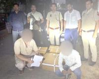 20 लाख की नशीली दवाओं का जखीरा पकड़ा, कार सवार दो युवक गिरफ्तार