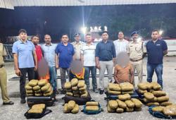 Operation Narcos: रांची में 61 किलो गांजा बरामद, ऑपरेशन नारकोस के तहत 3 तस्कर गिरफ्तार