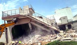 Bulldozer Action: ताजनगर के अपराधी के घर पर चला बुल्डोजर, अवैध निर्माण ध्वस्त