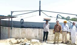 118 लाख रुपए की लागत से बना प्लांट, 35 घरों और गौशाला को मिलेगा कनेक्शन