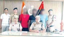 सोशल मीडिया पर ठगी करने वाले तीन नाइजीरियाई गिरफ्तार