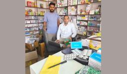 हांसी में ड्रग कंट्रोल अधिकारी की छापेमारी, तीन मेडिकल स्टोर जांचे—एक को नोटिस