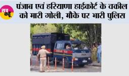 पंजाब एवं हरियाणा हाईकोर्ट के वकील को मारी गोली, मौके पर भारी पुलिस