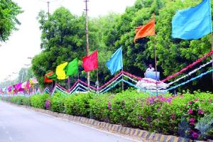 पावन भंडारा कल, सज गया आश्रम