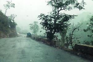 कंडी क्षेत्र में हलकी बारिश, ठिठुरन बढ़ी