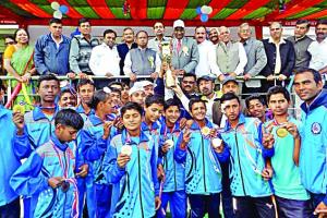 रोहतक: राष्ट्रीय जूनियर विद्यालय हॉकी में हरियाणा चैम्पियन