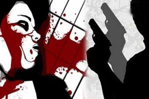 पति ने पत्नी की गोली मारकर की हत्या