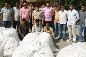 33 लाख का चूरा पोस्त बरामद
