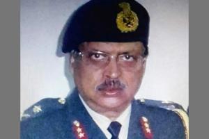 गोल्फ कार्ट से गिरकर मेजर जनरल की मौत