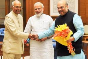 राष्ट्रपति चुनाव: कोविंद ने भरा नॉमिनेशन