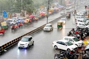 बरसात ने दिलाई गर्मी से राहत