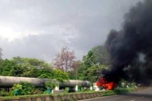महाराष्ट्र में अब सरकार से जमीन वापस लेने के लिए आंदोलन, किसानों का हिंसक प्रदर्शन