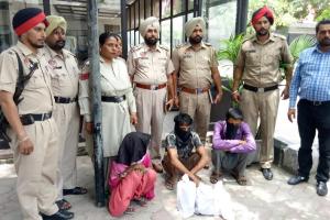 बिहार से लाकर बेचते थे अफीम, तीन गिरफ्तार