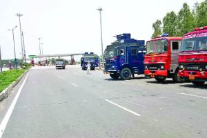 शंभू बार्डर पर बने कर्फ्यू जैसे हालात