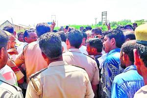 शव रख जाम किया नेशनल हाइवे