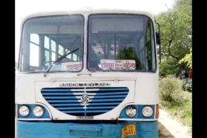 रोडवेज बस ने बाइक को मारी टक्कर, दो की मौत