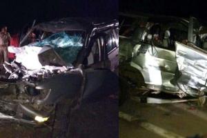 भयानक सड़क हादसे में 6 लोगों की मौत