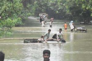 बिहार: 9 नदियां उफान पर, अब तक 153 की मौत