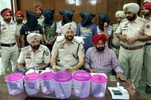 डकैती की योजना बनाते पांच गिरफ्तार