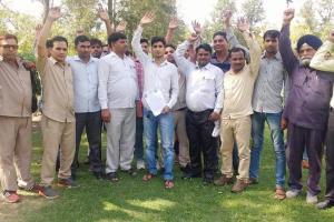 रोडवेज कर्मचारी संघ ने लगाया वादाखिलाफी का आरोप