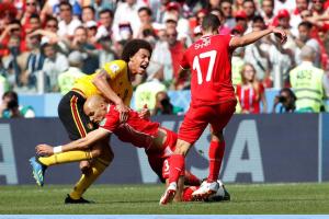 लुकाकू-हेजार्ड के डबल से नॉकआउट में पहुंचा बेल्जियम