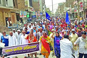 श्रीगंगानगर में जल क्रांति अभियान का आगाज