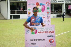 भारत ने थाईलैंड को 66 रन से पीटा