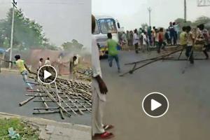 सिरसाः अतिक्रमण हटवाने गई वन विभाग की टीम पर पत्थरबाजी