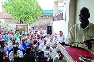 वाह! जरूरतमंदों को राशन देकर शहीद संदीप इन्सां को दी श्रद्धांजलि