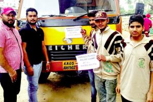 केरल बाढ़ पीड़ितों की मदद को आगे आया डेरा सच्चा सौदा