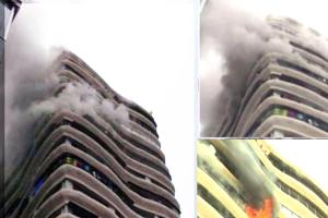 मुंबई: परेल में 18 मंजिला इमारत में लगी आग, दम घुटने से 4 लोगों की मौत