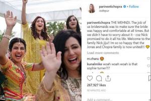 निक-प्रियंका: परिणिति ने किया निक जीजू का फैमिली में स्वागत, रॉल्फ ने भी दी शुभकामनाएं