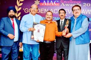 समाजसेवी नरेंद्र अरोड़ा को मिला ‘गोल्डन अचीवर अवार्ड’