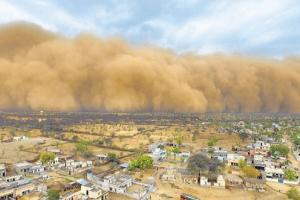 मौसम: पश्चिमी राजस्थान में बवंडर व बिजली गरजने की चेतावनी, चलेगी आंधी