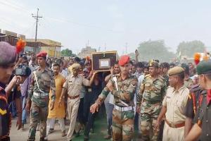 जैसाण के लाडले की अंतिम विदाई में उमड़ा लोगों का सैलाब