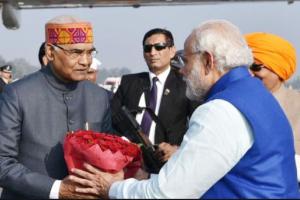 मोदी ने दी कोविंद को जन्मदिन की बधाई
