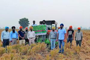 होशियारपुर : पराली का खेतों में प्रबंधन करने के तरीके बताए