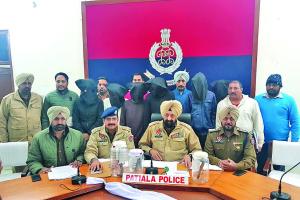 पटियाला : लूटपाट गिरोह के 6 सदस्य हथियारों सहित गिरफ्तार