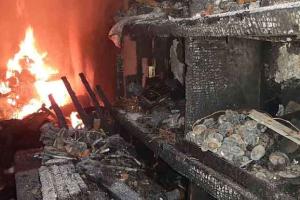 Fire : हार्डवेयर स्टोर जलकर राख, 10 लाख का नुकसान