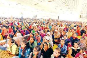 सरसा: नामचर्चा में किया राम-नाम का गुणगान