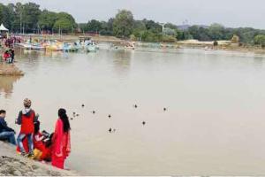 धूप से लौटी सुखना झील की रौनक