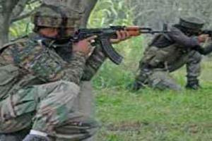 कश्मीर में मुठभेड़ के दौरान दो जवान शहीद