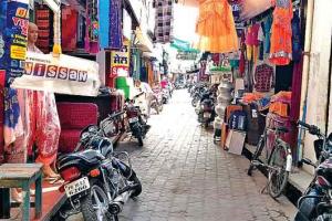 कोरोना/लॉकडाऊन। दुकानें खुली, ग्राहक गायब