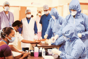 दिल्ली में रिकॉर्ड 21,144 कोरोना टेस्ट