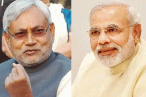 बिहार चुनाव: नीतिश का घटा कद